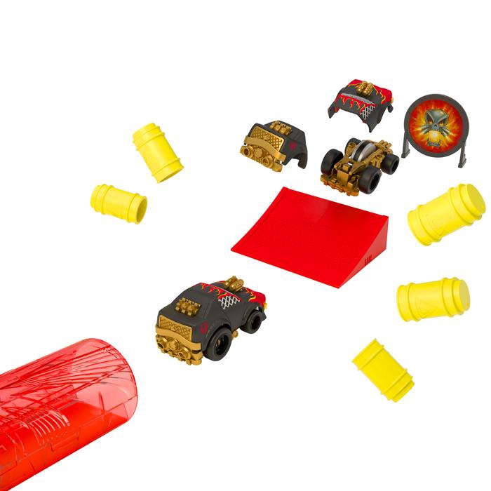 Transporta rotaļlietu komplekts Zuru Boom City Racers Starter Pack 1150761, sarkana