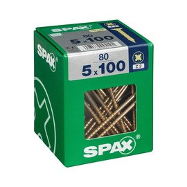 Medsraigčiai Spax, 5 x 100 mm, ZN, PZ2, 80 vnt.