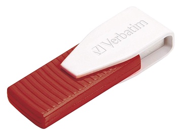 USB atmintinė Verbatim Store & Go Swivel Red, USB 2.0, 16 GB