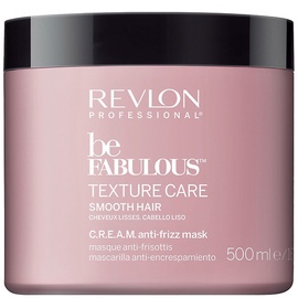 Kaukė plaukams Revlon Be Fabulous Smooth Mask, 500 ml