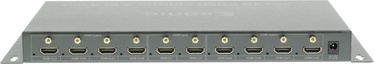 Konig 2 x 8-Port HDMI Splitter Dark Grey