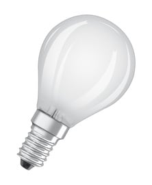 Лампочка Osram LED, теплый белый, E14, 4 Вт, 470 лм, 2 шт.