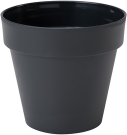 Form Plastic Flower Pot Ibiza Soft Mat Ø16cm 4120-014 Black