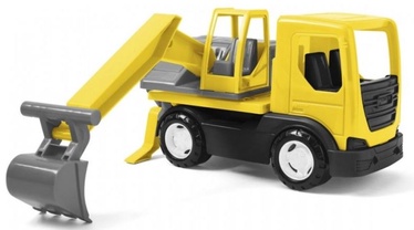 Rotaļu traktors Wader Tech Truck Excavator 35366, dzeltena