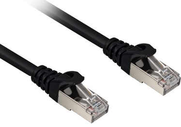 Sharkoon Network Cable RJ45 CAT.6A SFTP Black 15m