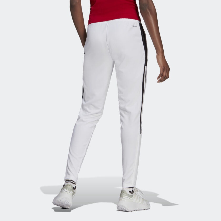 white tiro pants