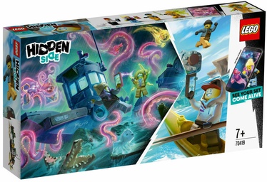 Konstruktorius LEGO®Hidden Side 70419 Sudužęs krevečių gaudymo laivas
