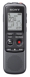 Diktofons Sony ICD-PX240 Mono, melna/pelēka, 4 GB