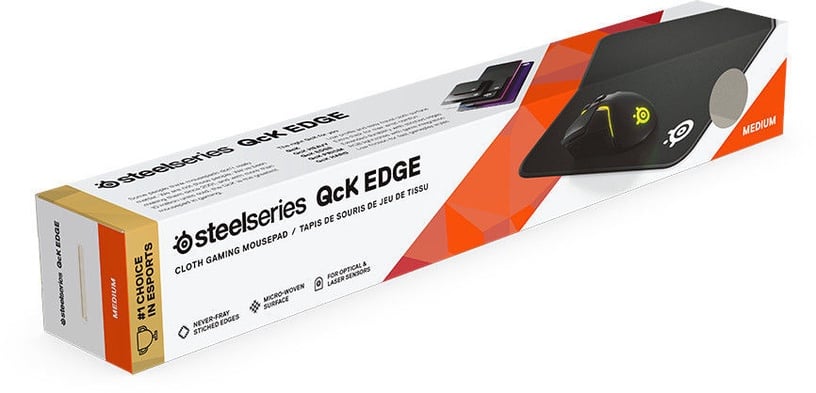 Peles paliktnis SteelSeries QcK Edge Gaming Mouse Pad Large
