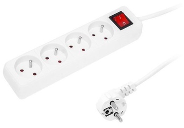 Blow Power Strip 4-Outlet White 3m