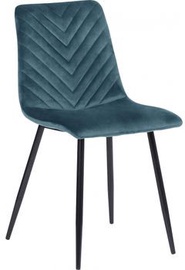 Ēdamistabas krēsls Home4you Brie 10369 10369, zaļa, 54.5 cm x 44 cm x 89 cm