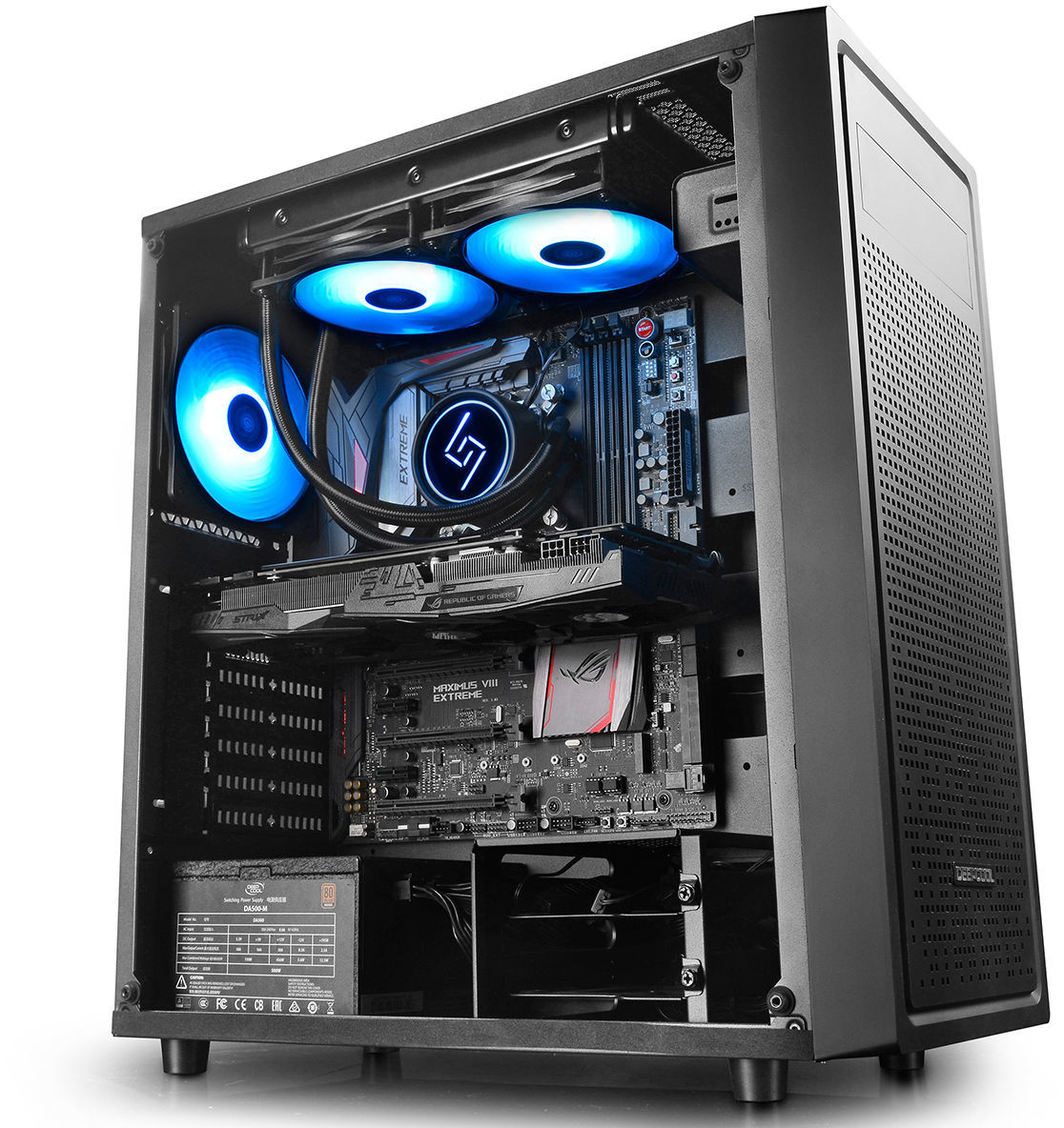 Korpusas Deepcool, juoda - Senukai.lt