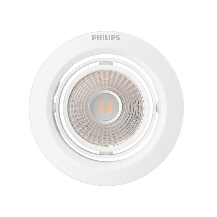 Iebūvēta lampa padziļinājums Philips Pomeron, 7W, 4000°K, LED, balta