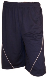 Bars Mens Football Shorts Dark Blue 188 XS