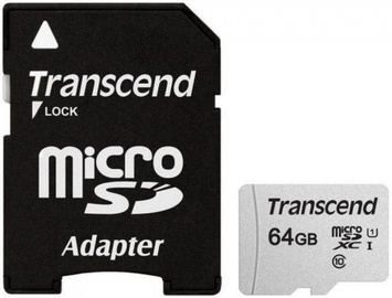 Transcend 300S 64GB microSDXC CL10 UHS-I + Adapter