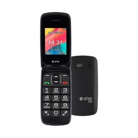Mobiiltelefon eStar S20, must, 32MB/32MB