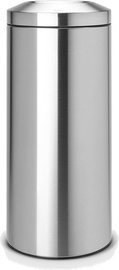 Brabantia Flame Guard Waste Paper Bin Matt Steel 30l