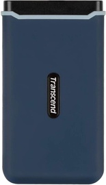 Cietais disks Transcend ESD370C, HDD, 1 TB, zila