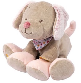 Mīkstā rotaļlieta Nattou Cuddly Animal Lali Dog, brūna, 30 cm