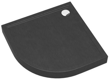 Dušialus Vento Shower Tray 800x120x800mm Anthracite