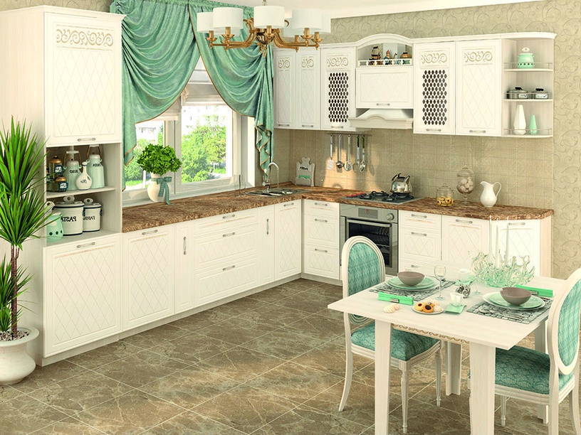 Augšējais virtuves skapītis DaVita, smilškrāsas, 40 cm x 32 cm x 85 cm