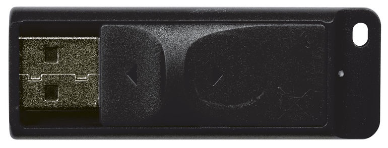USB-накопитель Verbatim Slider, черный, 32 GB