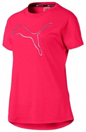 Puma Womens Cat Short Sleeve Tee 518311 07 Pink S