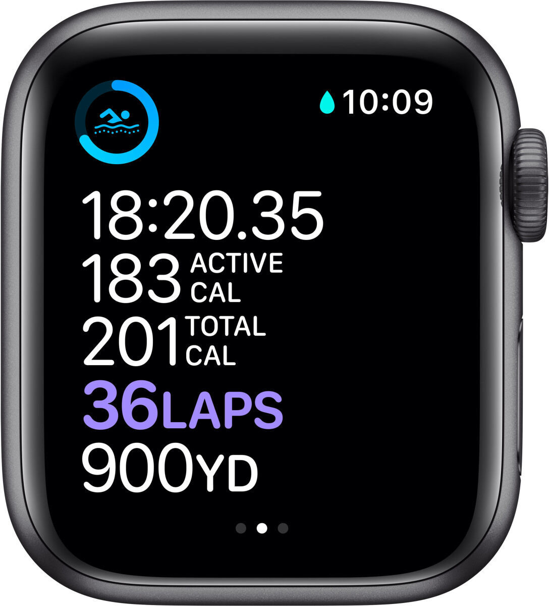 Išmanusis laikrodis Apple Watch Series 6 GPS LTE + Cellular, 44mm Aluminum  Black Sport Band, pilka - Senukai.lt