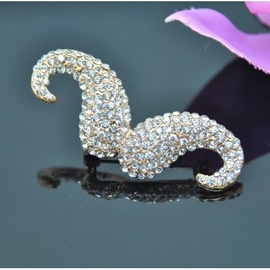 Vincento Brooch With Zirconium Crystal LD-1042