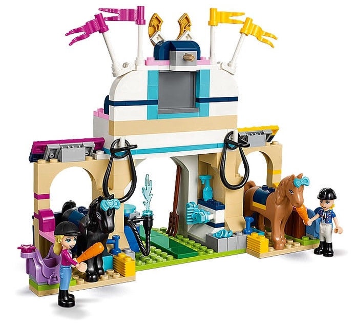 Konstruktors LEGO Friends Stefānijas treniņi ar zirgiem 41367, 337 gab.