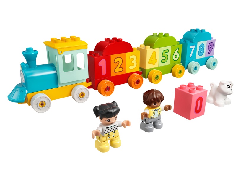 Konstruktors LEGO Duplo My First Ciparu vilciens — mācies skaitīt 10954, 23 gab.