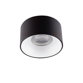 Lampa griesti Kanlux Mini Riti, GU10, melna