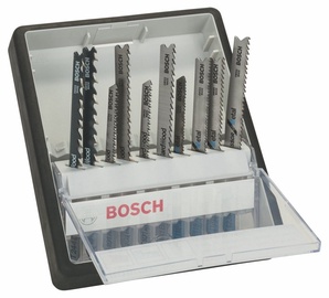 Bosch 2607010542 RobustLine Wood/Metal Jigsaw Blades Set 10pcs