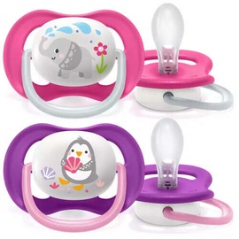 Соска Philips Avent Ultra Air Animals, 6+ мес., 2 шт.