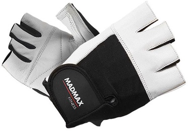 Mad Max Fitness Gloves White Black M