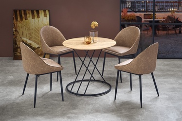 Halmar Table Sven Natural Oak/ Black
