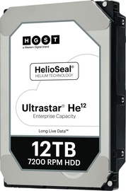 Serverių kietasis diskas (HDD) HGST 0F29530, 256 MB, 3.5", 12 TB