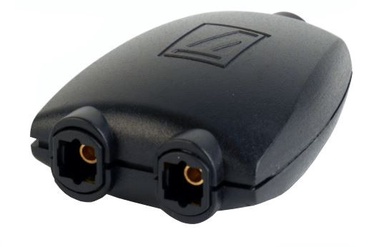 Gembird Adapter Toslink x2 / Toslink Black