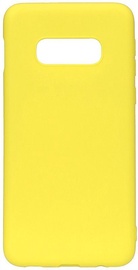 Evelatus Soft Touch Back Case For Samsung Galaxy S10e Yellow