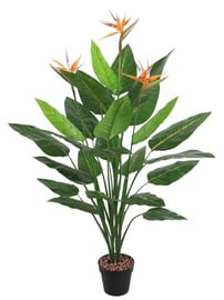 Искусственное растение в горшке Home4you Bird Of Paradise, зеленый, 1500 мм
