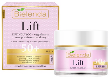 Bielenda Lift Lifting Smoothing Anti Wrinkle Cream 50+ Day SPF10 50ml