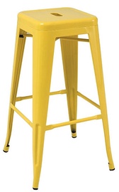Signal Meble Hoker Long Bar Stool Yellow