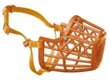 Ferplast Dog Plastic Muzzle Orange