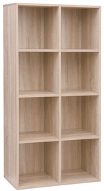 Plaukts Songmics Wooden, 129.5x65.5x30 cm