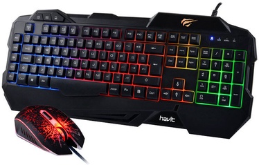 Havit KB558CM Gaming Keyboard and Mouse Combo Black