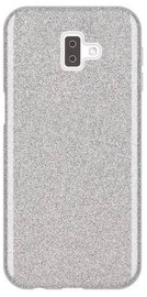 Wozinsky Glitter Shining Back Case For Samsung Galaxy J6 Plus Silver