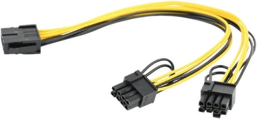 Gembird PCI-E 8-pin to 2x PCIE 6+2 Pin Power Splitter Cable 0.3m CC-PSU-85