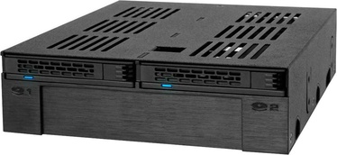 Icy Dock ExpressCage MB322SP-B 2x2.5" + 3.5" Slot SAS / SATA