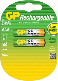 GP Batteries Rechargeable NiMH LSD AAA 850 Series 2pcs