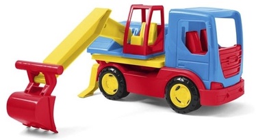 Rotaļu traktors Wader Tech Truck Excavator GXP-787902, daudzkrāsaina